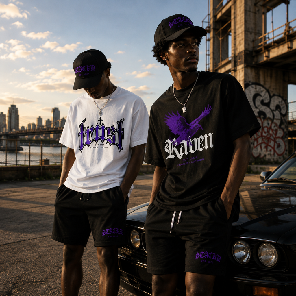 STACKD CLOTHING — Raven Graphic Premium Tee Unisex